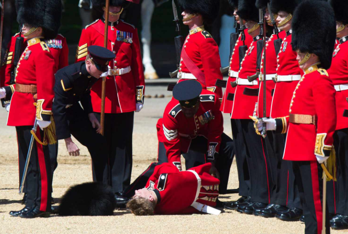 Why British Royal Guards Faint Occasionally